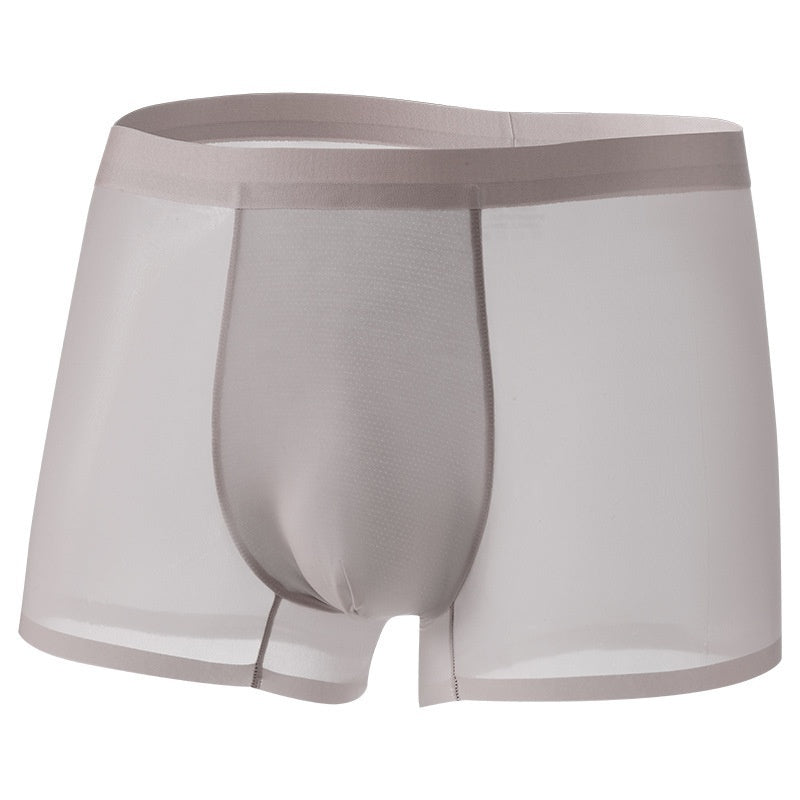 Men's Seamless Anti Hook Silk Ice Silk Underwear