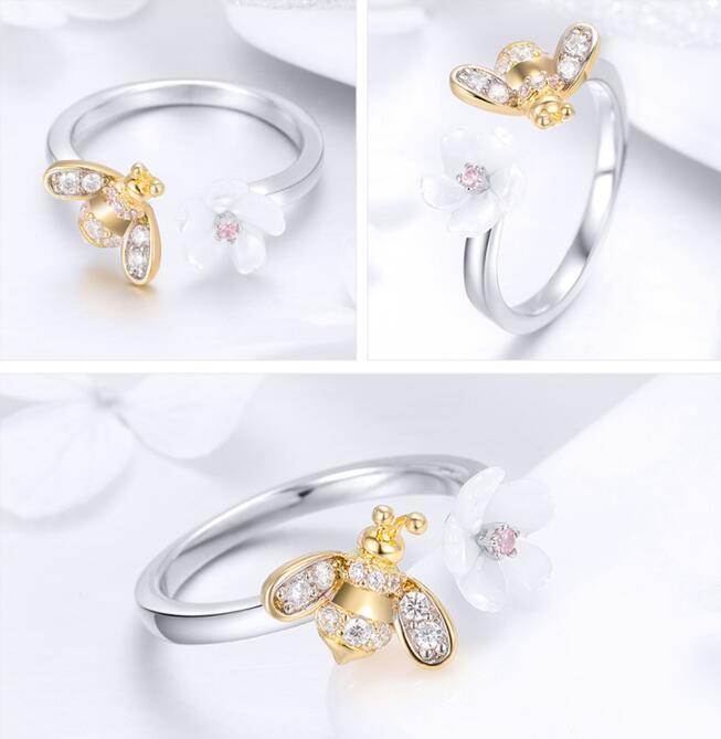 Ring of honeybee flower temperament