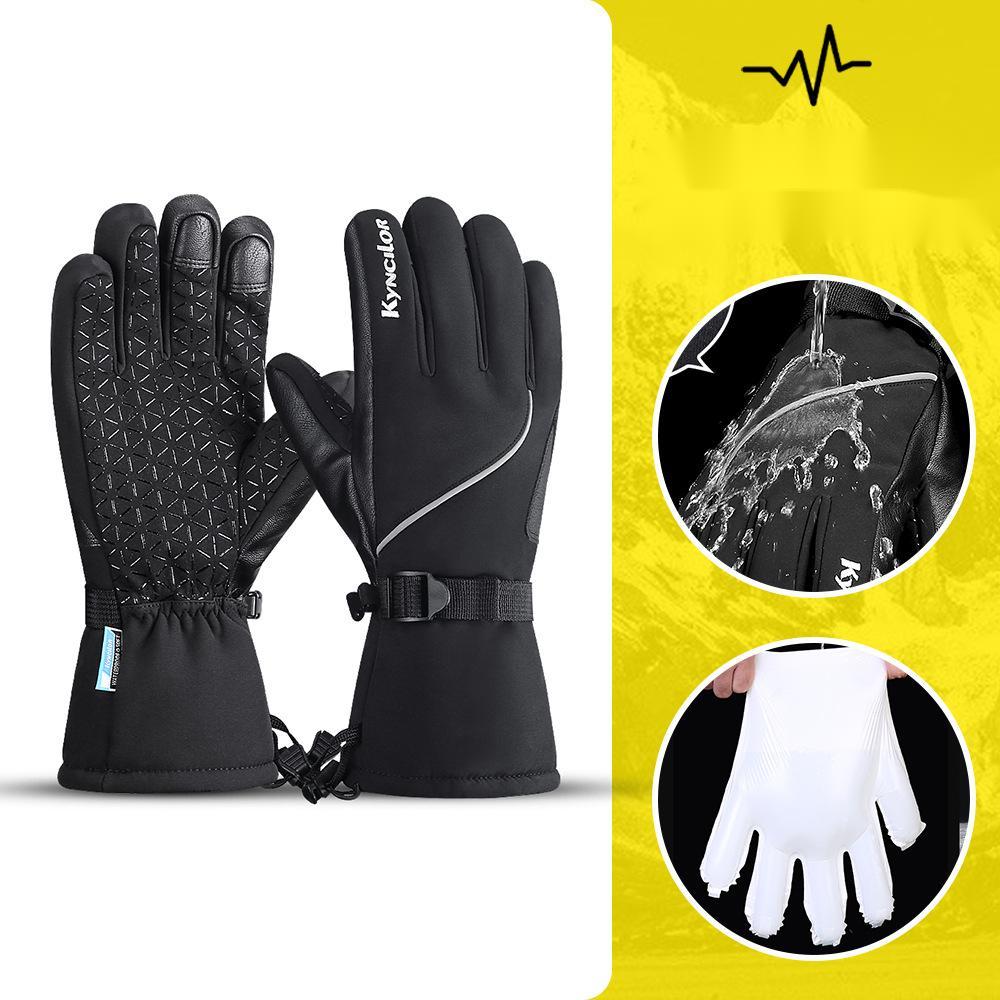 Waterproof Sports Touch Screen Ski Gloves