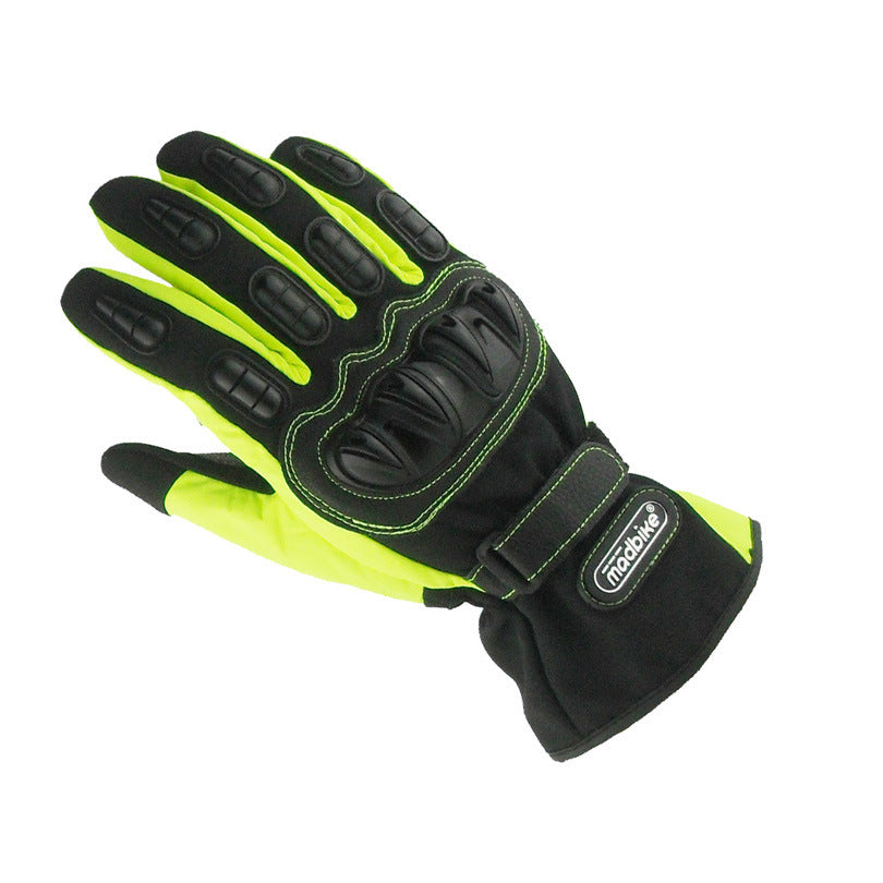 Motorcycle waterproof gloves keep warm in winter