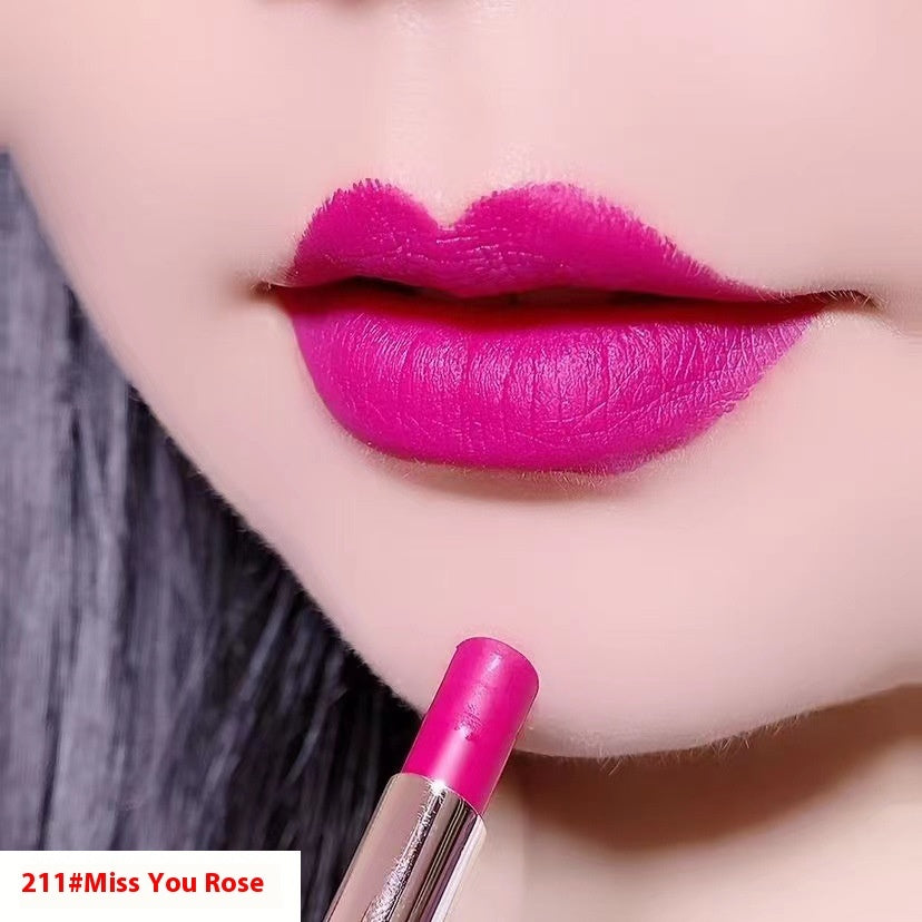 Waterproof Thin Tube Long-lasting Lock Color No Stain On Cup Lipstick
