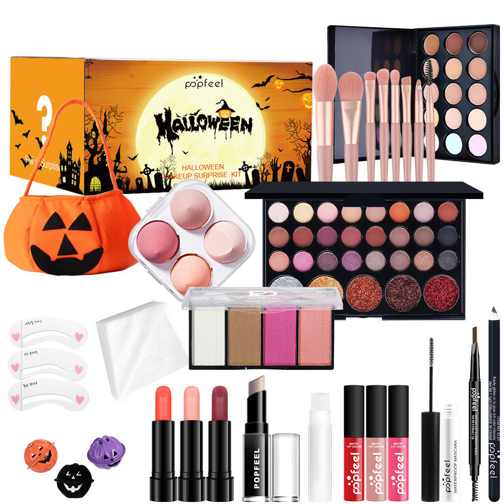 Halloween Lip Gloss Eye Shadow Makeup Set