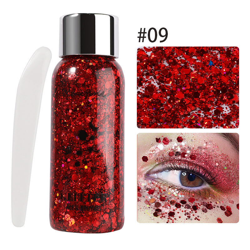Sequin Gel Nightclub Liquid Eye Shadow Suit