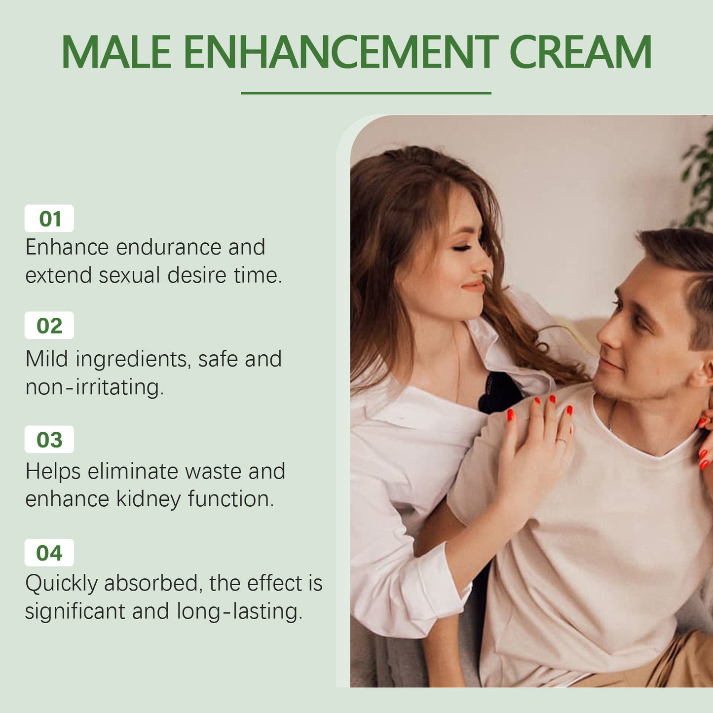 Ginseng Gentle Nourishing Care Male Body Massage Neck Cream