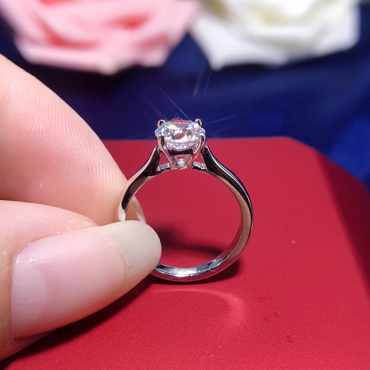 Simulation Moissanite Ring Women