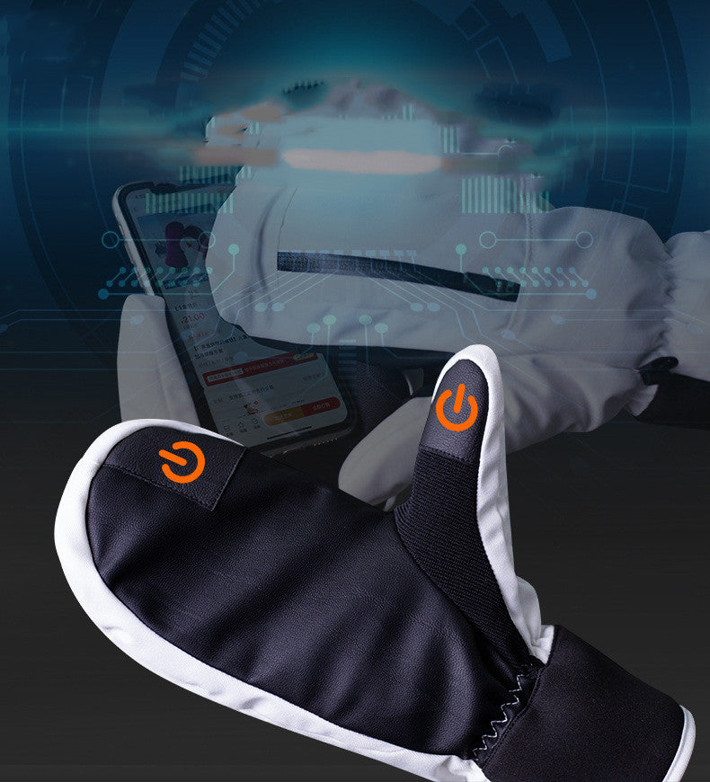 Waterproof Touch Screen Saver Warm Gloves