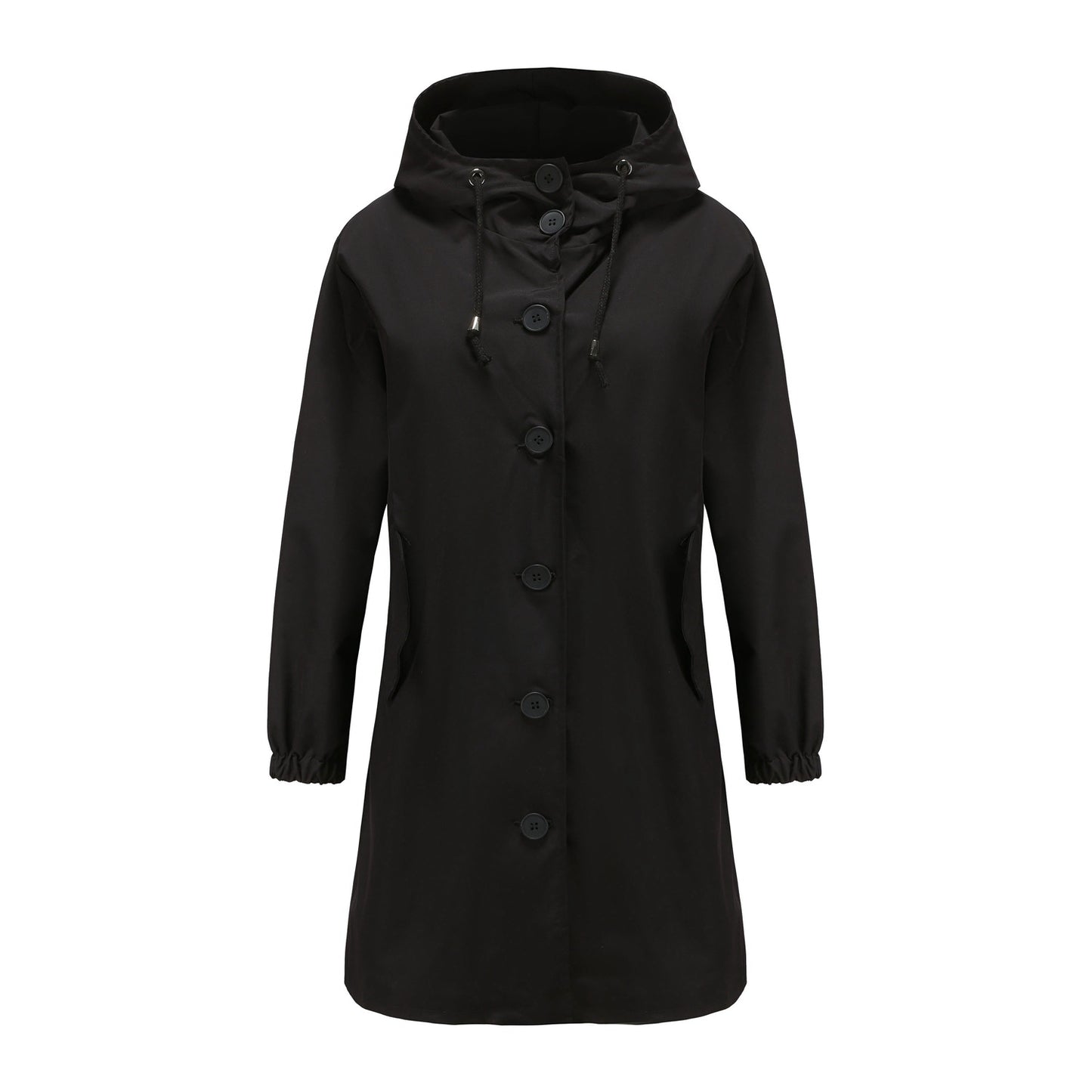 Anorak Women's Casual Long Coat Trench Coat