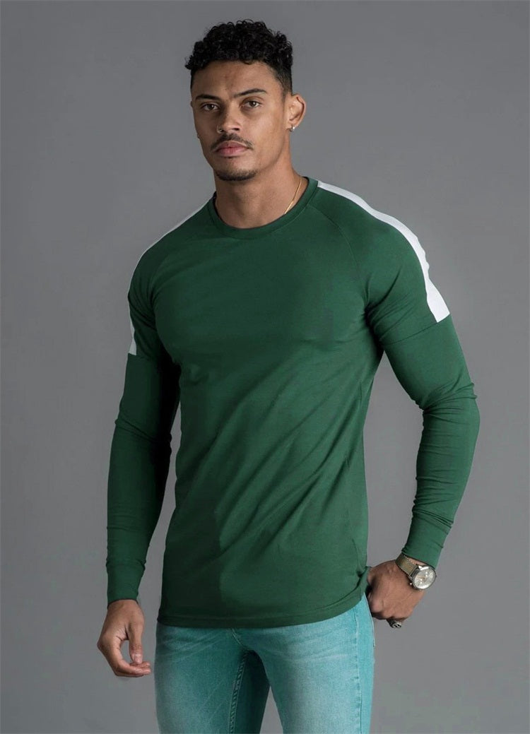 Men's Shirt Long Sleeve Bottoming Shirt T-shirt