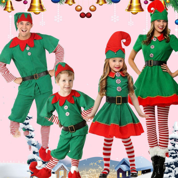 Corduroy Children's Christmas Elf Clothing