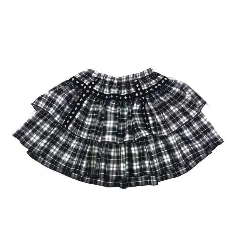 Color Short Skirt Cake Skirt Ins Fairy Thin Skirt Female Student Korean Pleated Skirt High Waist