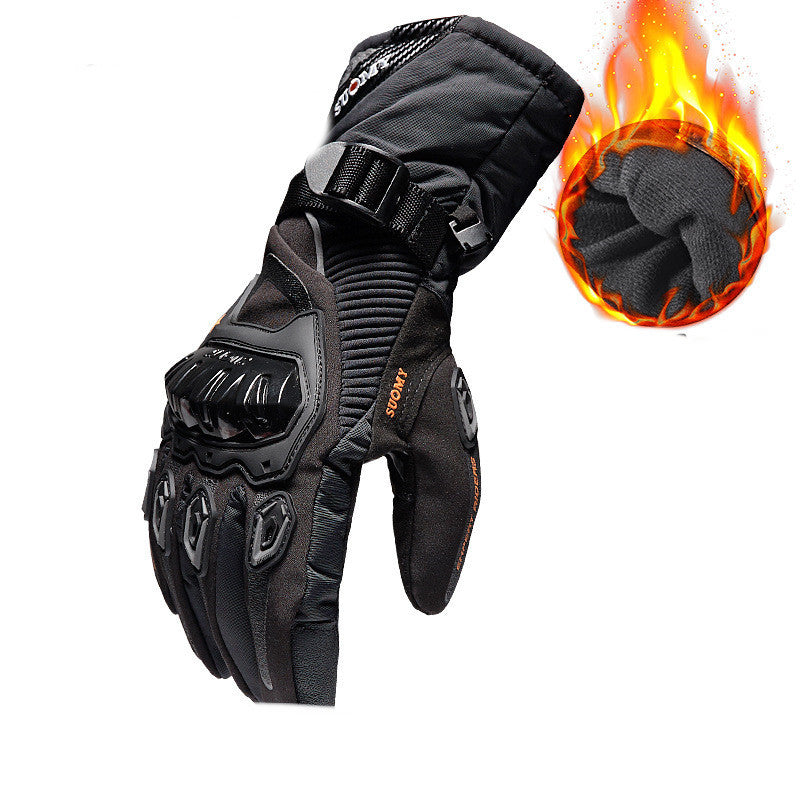 Waterproof Warm Four Seasons Winter Motorcycle Riding Gloves