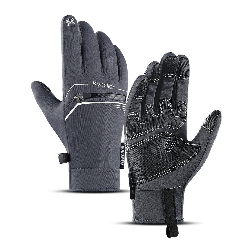 Outdoor Touch Screen Warm Windproof Waterproof Riding Gloves