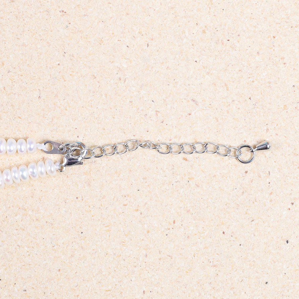 Natural pearl necklace