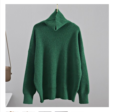 Cashmere Sweater Women Turtleneck Pullovers Top Solid