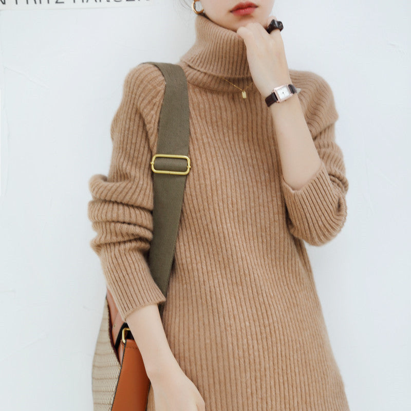 Thick Women Loose Woolen Sweater Women  Autumn