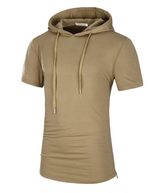 Men Stylish Hooded T-Shirt