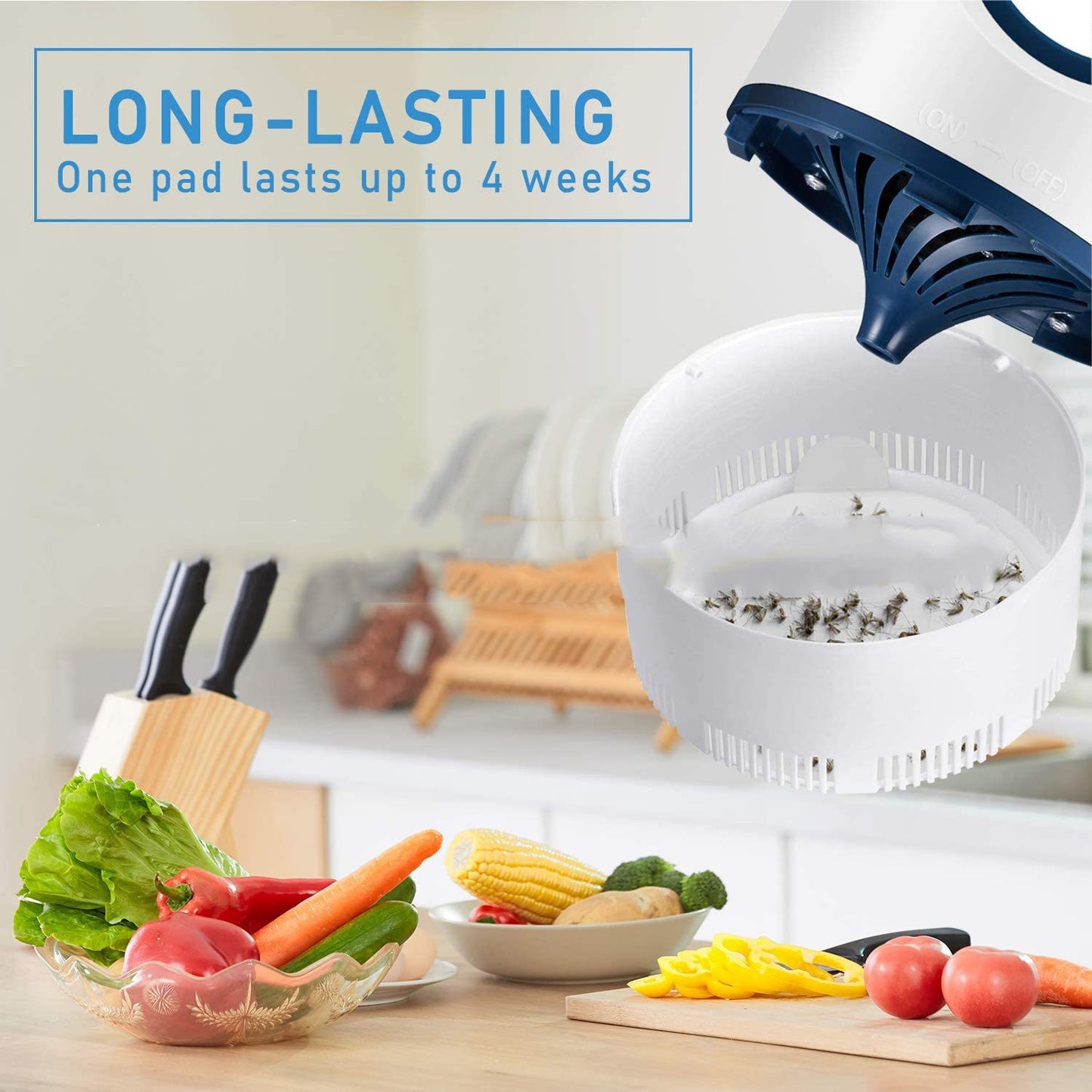 Flea Trap 109MM Round Mosquito Killer Lamp Sticker