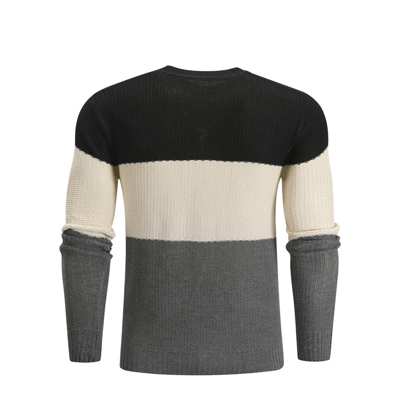 Men 2021 New Classic Warm Thick Crewneck Sweaters Pullovers Men Winter Casual Vintage Soft Sweater