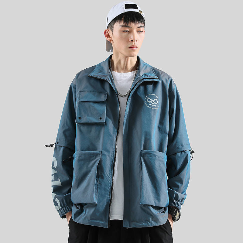 Gradient workwear jacket jacket men