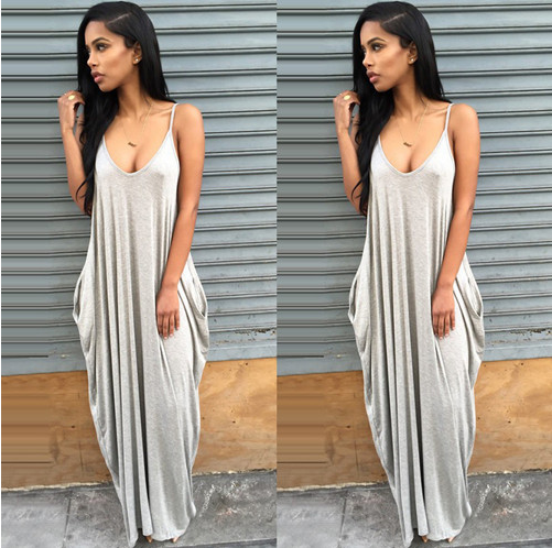 Women Summer Dress 2019 Casual Long Dresses Plus Size