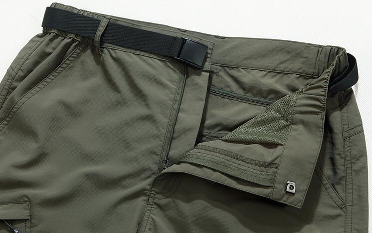 Multi-pocket quick-drying shorts