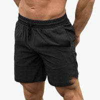 Men Fitness Gyms Loose Shorts Bodybuilding Joggers Summer Quick Dry Cool Short Pants Casual Male Beach Brand Sweatpants