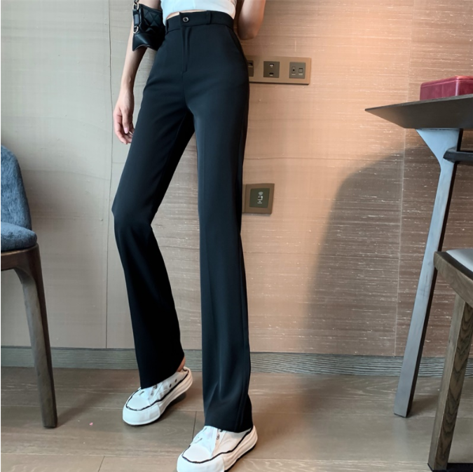 Wide Leg Pants Women''s Summer Casual Suit Pants