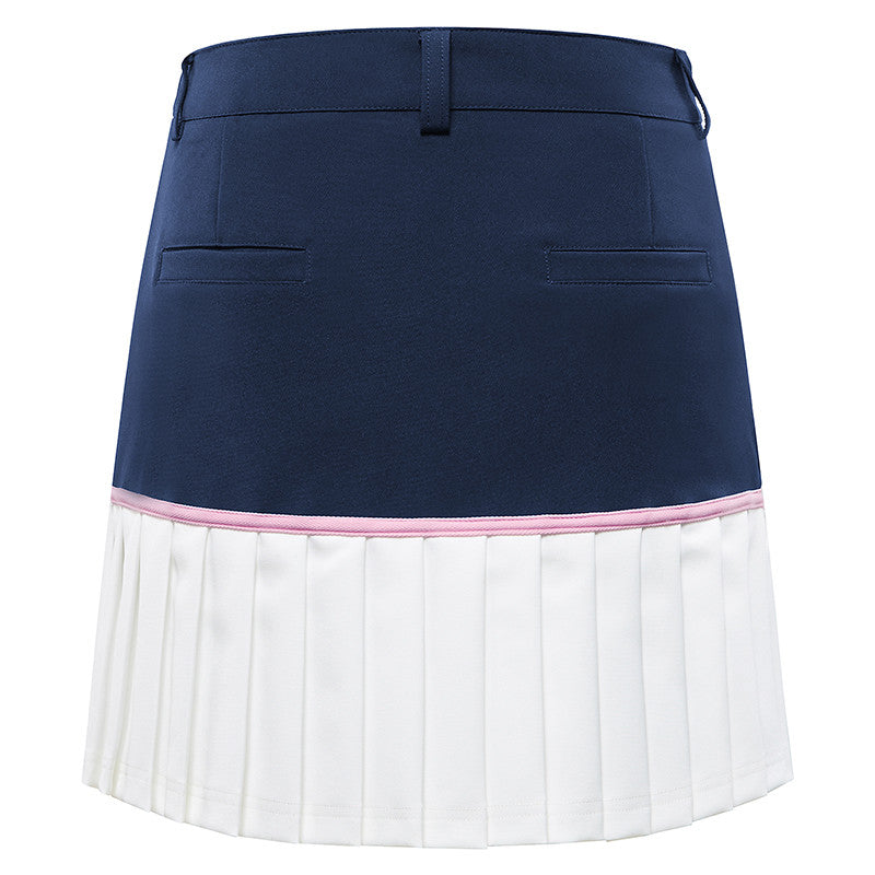 Skirt Polo Skirt Pleated Sports Short Skirt Anti-glare