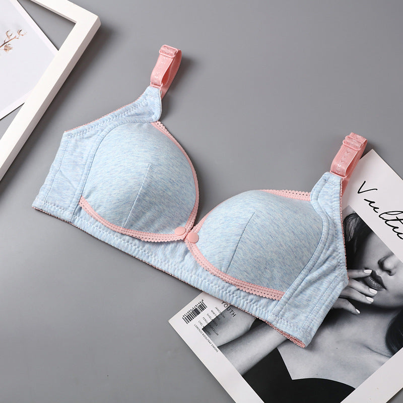 Breastfeeding Bras Maternity Open Nursing Bra for Feeding Nursing Underwear Clothes for Pregnant Lingerie Women Intimate Clothes