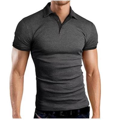 Men's Polo Fir Contrast Simple T-Shirt