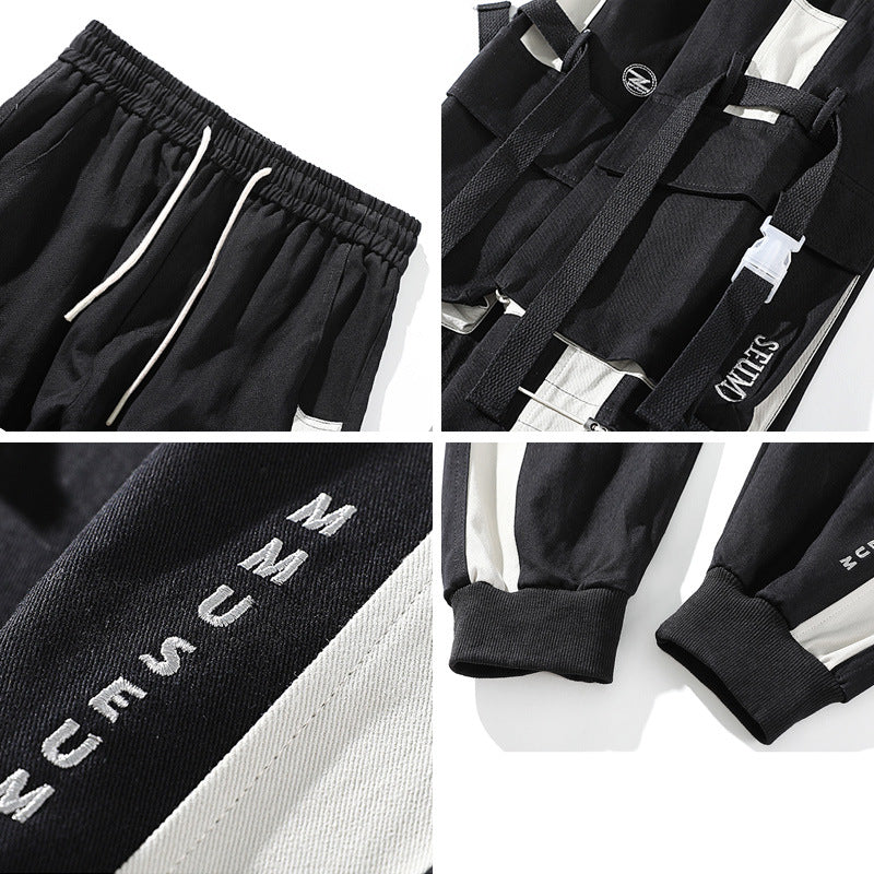 Ins Loose Hip-Hop Casual Pants Men