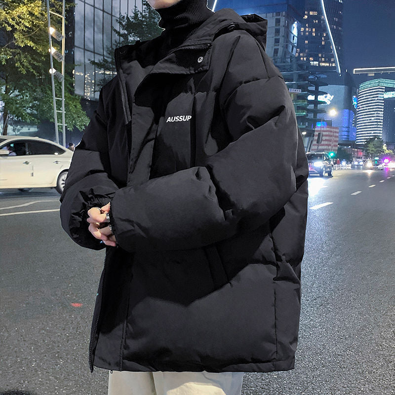 Loose Bread Coat With Thick Cotton Coat