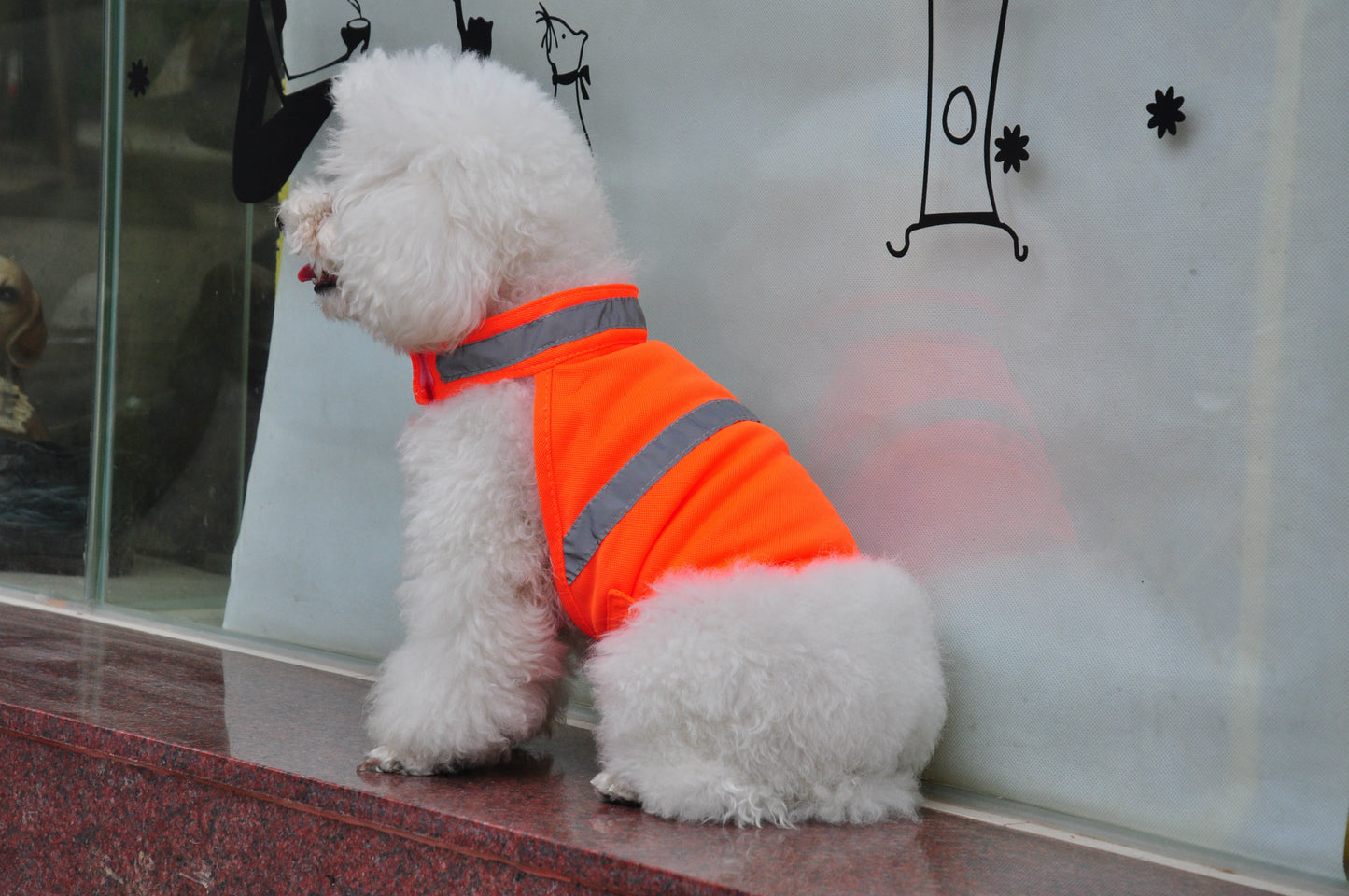 Summer Pet Clothing Dog Reflective Clothing Work Dog Safety Clothing