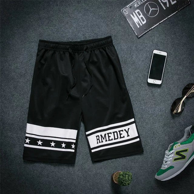 Fitness Men And Women Fake Two-Piece Leggings Sports Suit Shorts Running