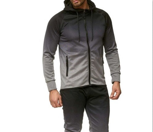 Men Spring Autumn Cotton Casual Hoodie Coat