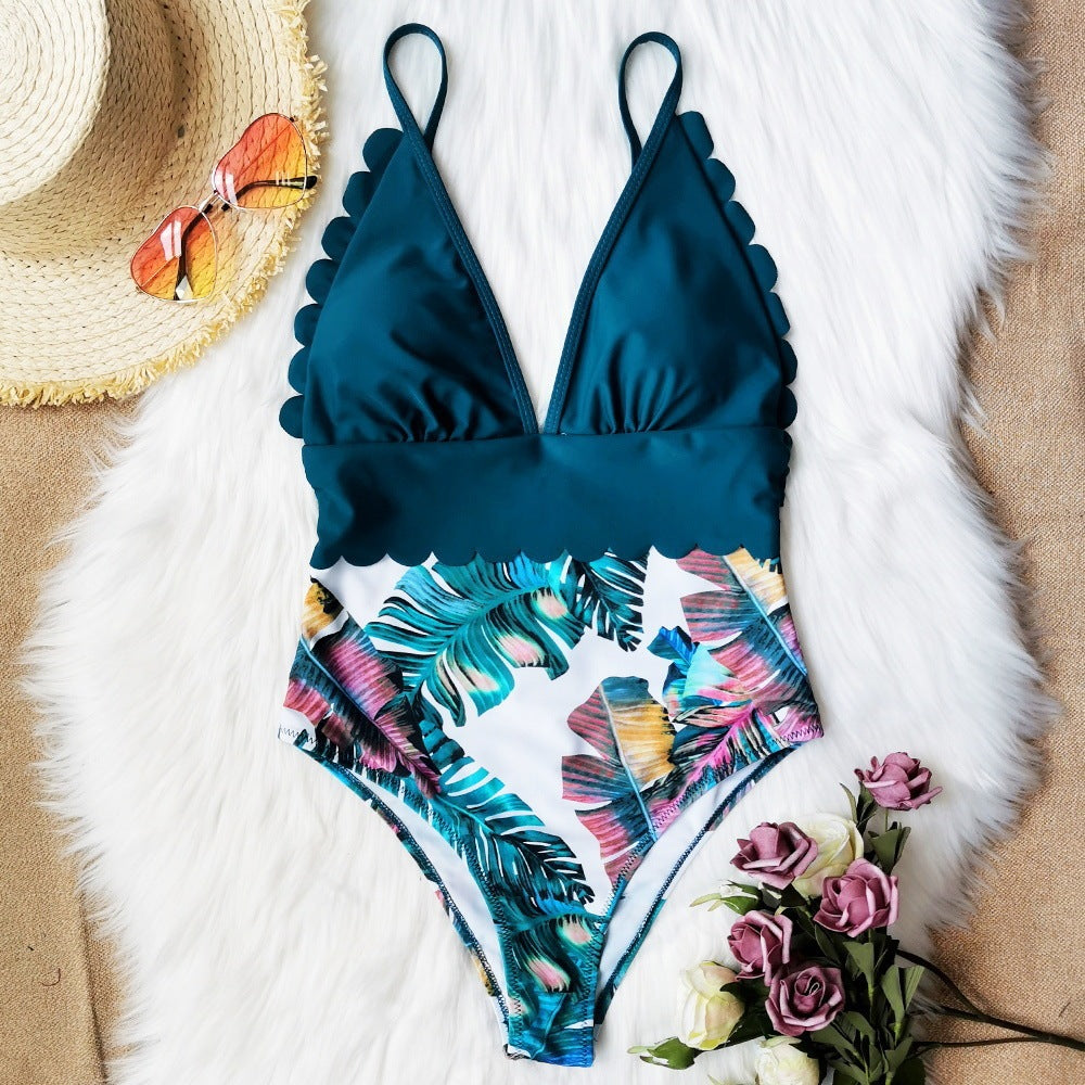 Women swimwear Swimsuit Bikini Sexy Plus Size OnePiece