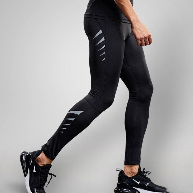 Men Compression Tight Leggings Running Pants Sports