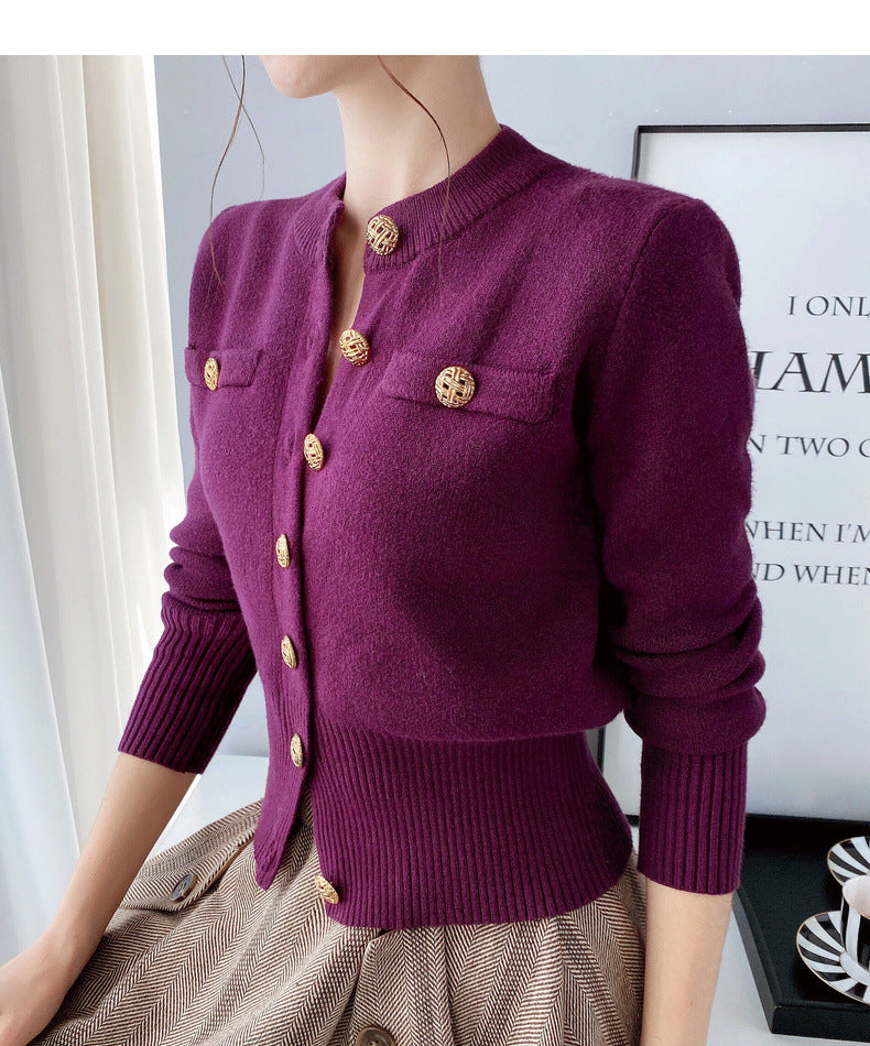 New sweater fashion jacket women thin top