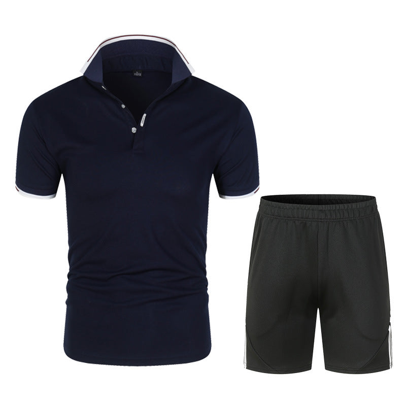 POLO Shirt Shorts Sports Suit