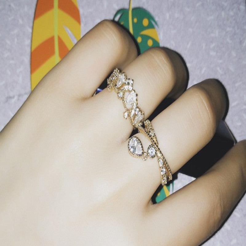 Zircon ring ring female
