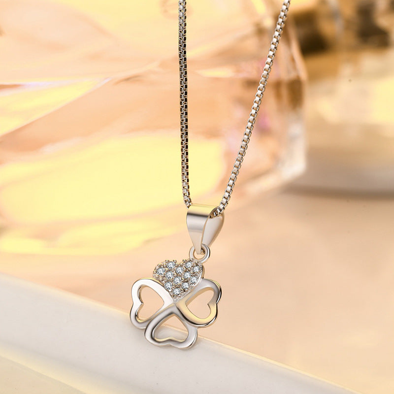 Four Leaf Clover Necklace Pendant