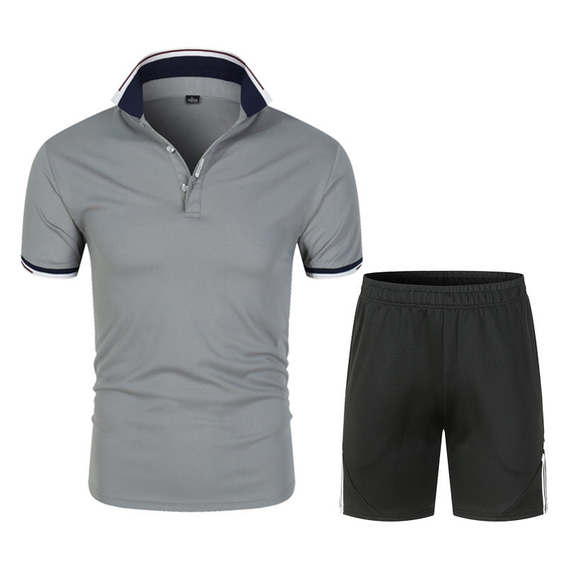 POLO Shirt Shorts Sports Suit