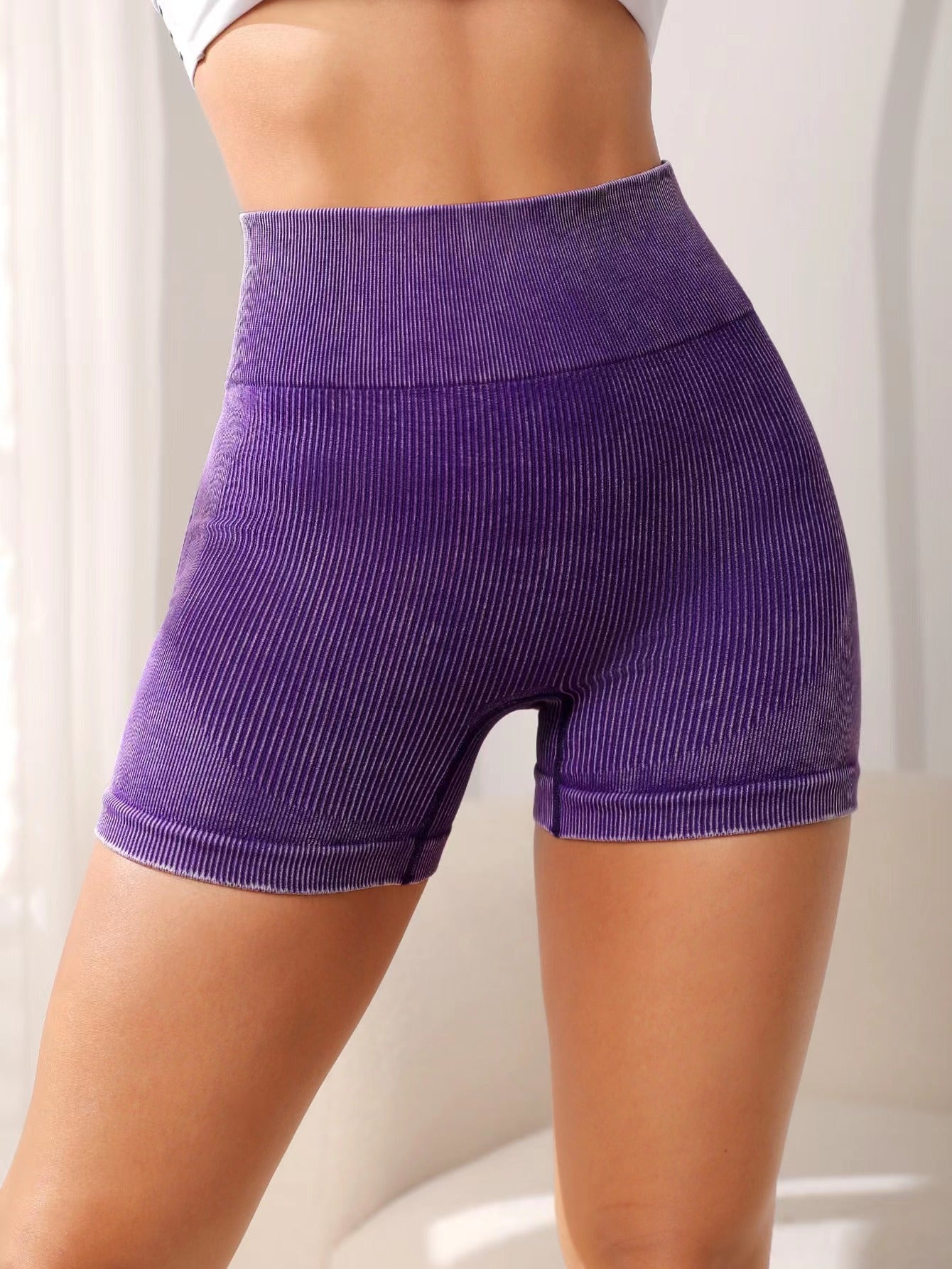 Hip Lifting Fitness Cycling Shorts For Women