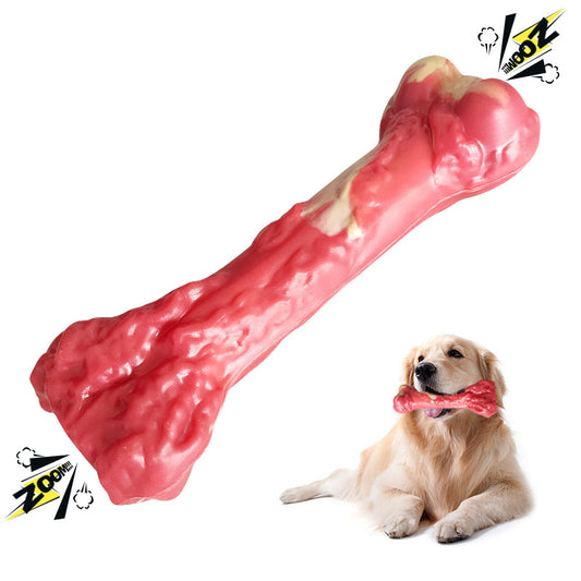 Pet Toy Bone Dog Molar Stick Bite Resistant Large Dog Molar Rubber Dog Chew Toy