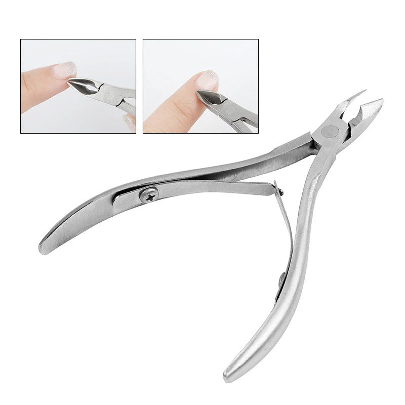 Grinding feet to remove dead skin and calluses