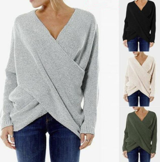 Sexy Autumn And Winter Women Pullover Sweaters