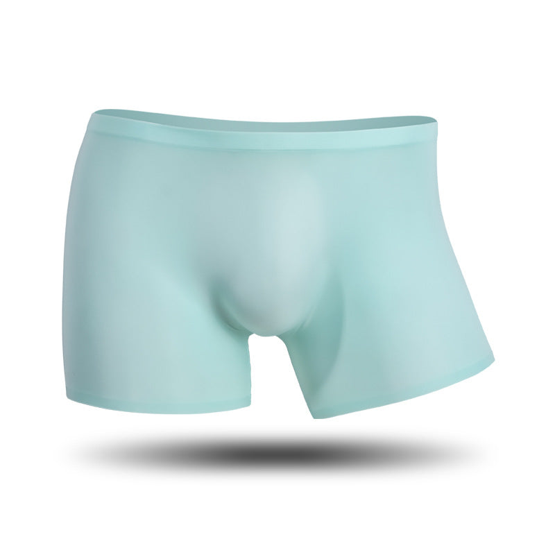 Summer Men's Underwear Breathable Underpants Men's Ice Silk Boxer