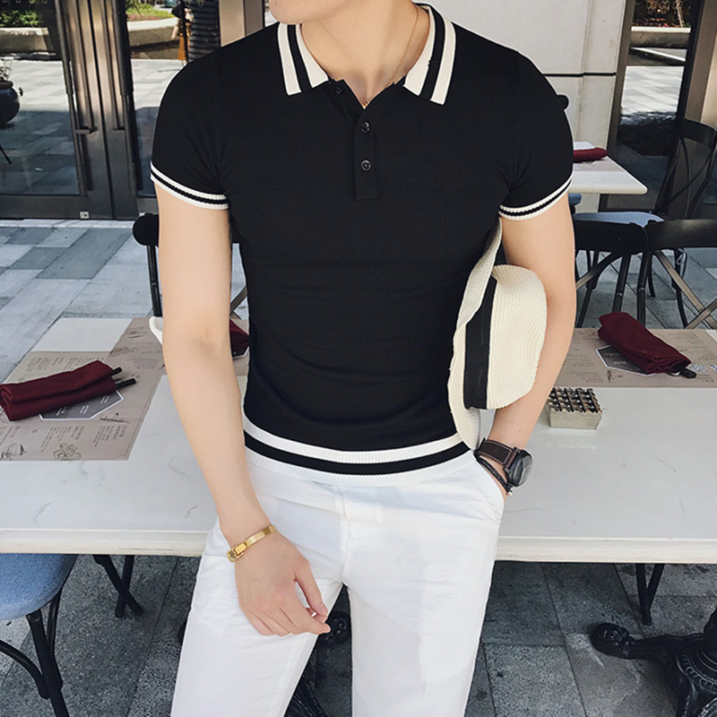 Casual thin polo shirts