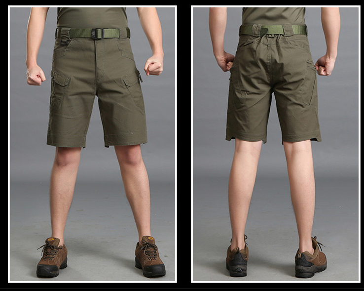 Archon IX7 tactical special shorts Men's outdoor casual overalls men's summer five-pants Scratch-proof bag pants