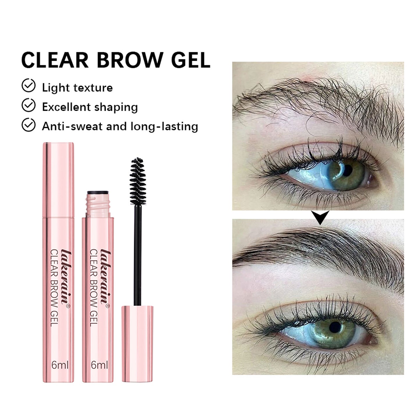 Three-dimensional Eyebrow Shaping Eyebrow Gel